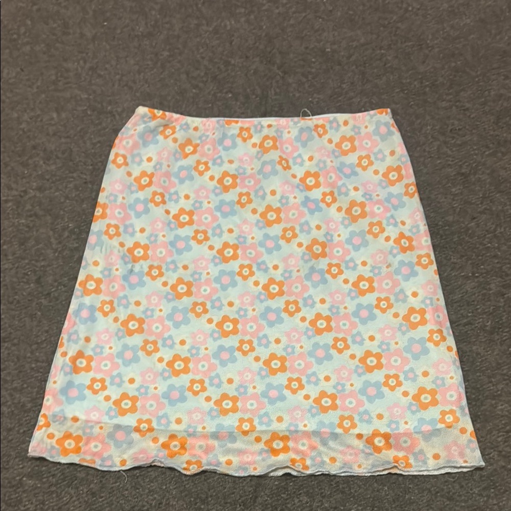 Floral Multicolor Skirt